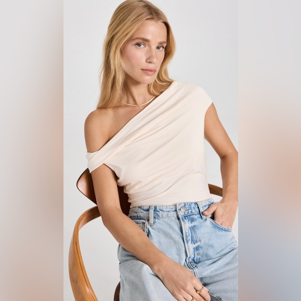 Reformation Cello Top in Cream